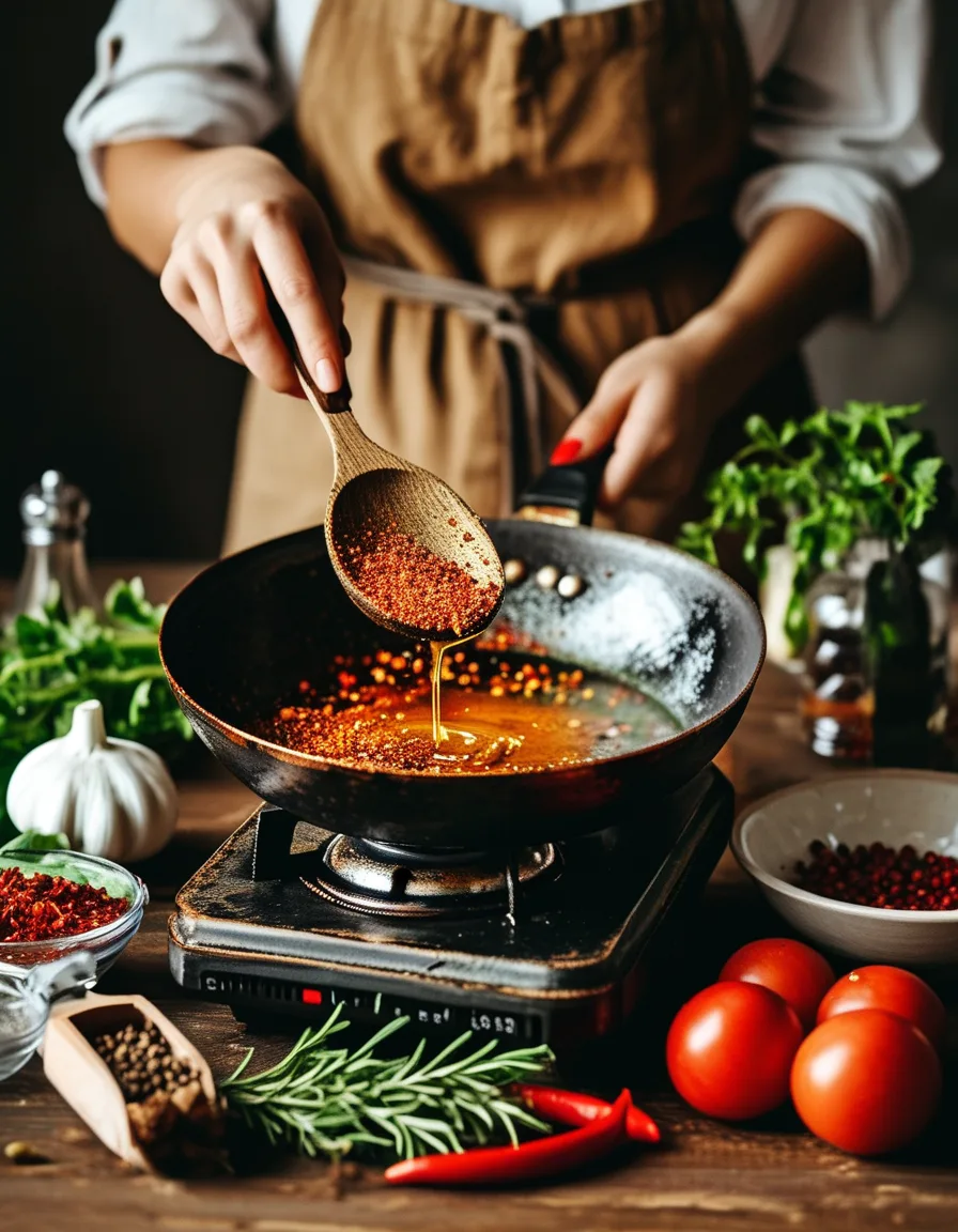 Why Blooming Dried Spices in Hot Oil Changes the Actual Flavor, Not Just the Kitchen's Aroma