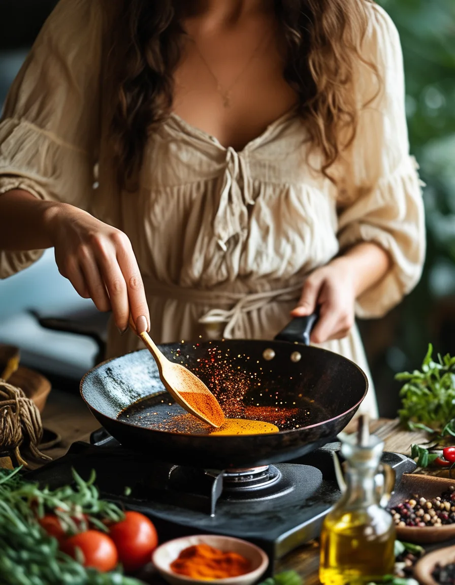 Why Blooming Dried Spices in Hot Oil Changes the Actual Flavor, Not Just the Kitchen's Aroma
